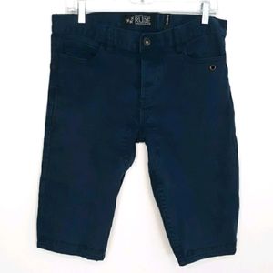 XXX Rude Skinny Rider Size 32 Blue Shorts